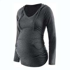 Comfortable Maternity Hoodie